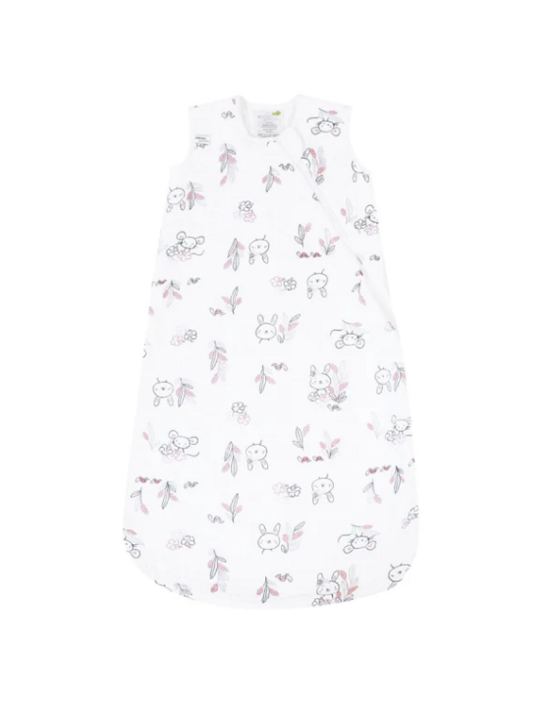 PERLIM PINPIN COTTON MUSLIN SLEEP BAG - 0.75 TOG
