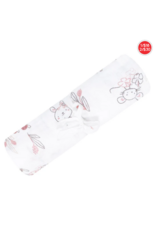 PERLIM PINPIN COTTON 48 X 48 MUSLIN BLANKET