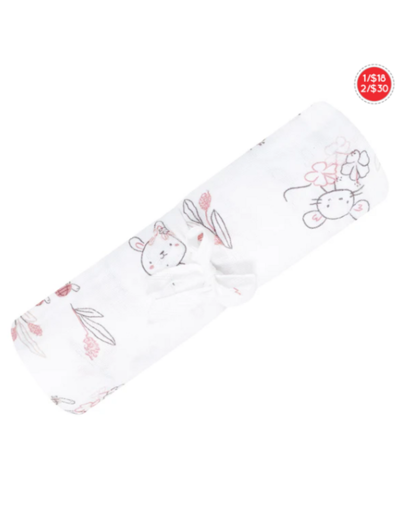 PERLIM PINPIN COTTON 48 X 48 MUSLIN BLANKET