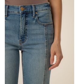 KUT BLAIRE HIGH RISE STRAIGHT LEG - TEMPER WASH