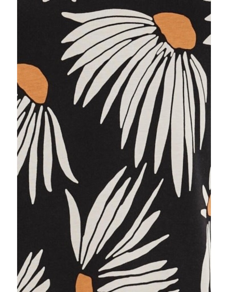 TRIBAL REVERSIBLE A-LINE DRESS-BLACK