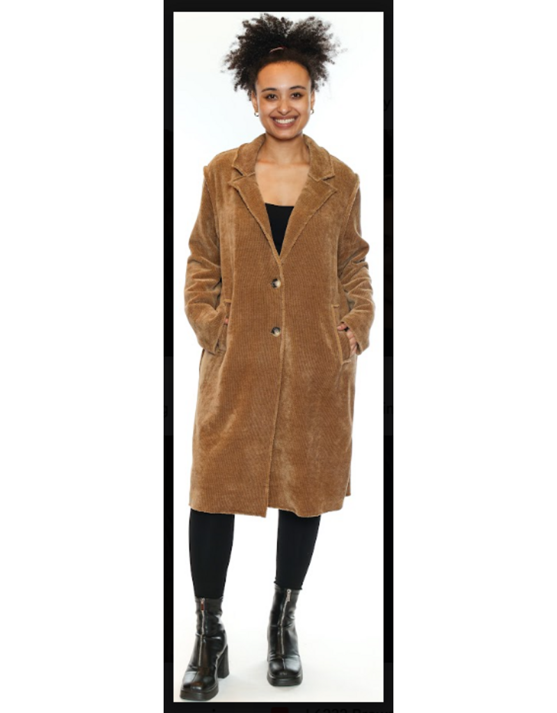 SOFT CORDUROY CAMEL JACKET