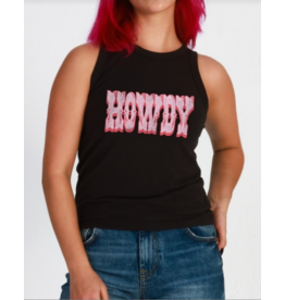 GIRL DANGEROUS HOWDY HIGH NECK TANK