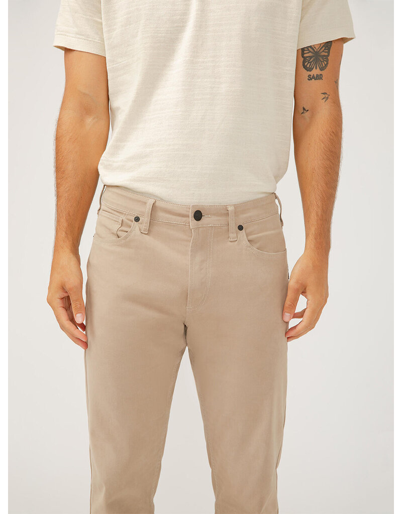 SILVER JEANS MACHRAY CLASSIC FIT SLIM STRAIGHT LEG JEANS - MUSHROOM - 32" LEG