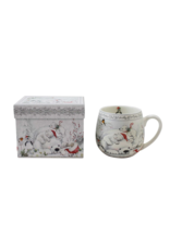 PORCELAIN CERAMIC WHITE POLAR BEAR MUG