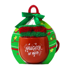 2PC HOLIDAY MUG & SOCKS