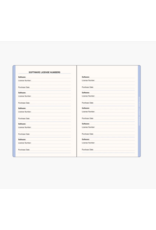 LRG FORMAT PW/INTERNET LOGBOOKS