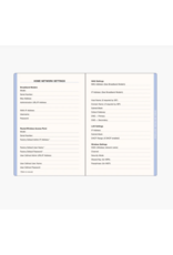 LRG FORMAT PW/INTERNET LOGBOOKS