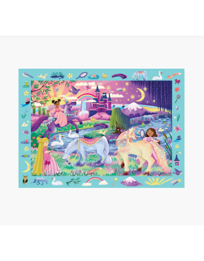 100 PC SEEK AND FIND PUZZLE- UNICORNS