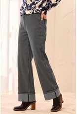 TRIBAL FLY FRT ANKLE PANT W/ WIDE CUFFS - SAPPHIRE