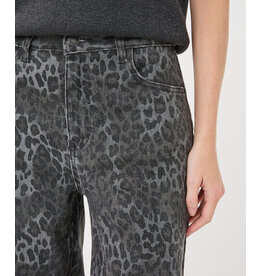 GREY LEOPARD DENIM