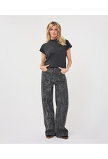 GREY LEOPARD DENIM