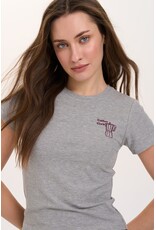 24COLOURS COFFEE CLUB GREY TEE