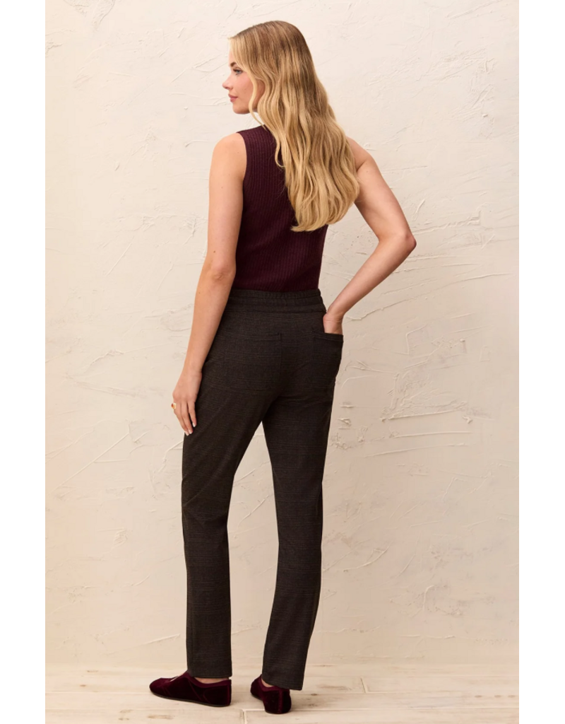 TRIBAL PULL ON ANKLE PANT W/ POCKETS - HENNA