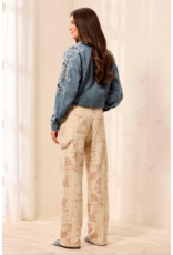 TRIBAL AUDREY PRINTED CARPENTER - CHANTILLY