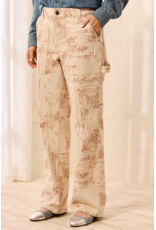 TRIBAL AUDREY PRINTED CARPENTER - CHANTILLY