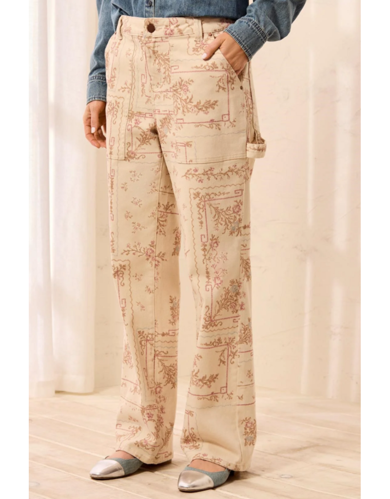TRIBAL AUDREY PRINTED CARPENTER - CHANTILLY