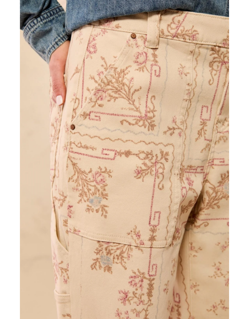 TRIBAL AUDREY PRINTED CARPENTER - CHANTILLY