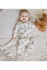 PETIT LEM FOOTED SLEEPER