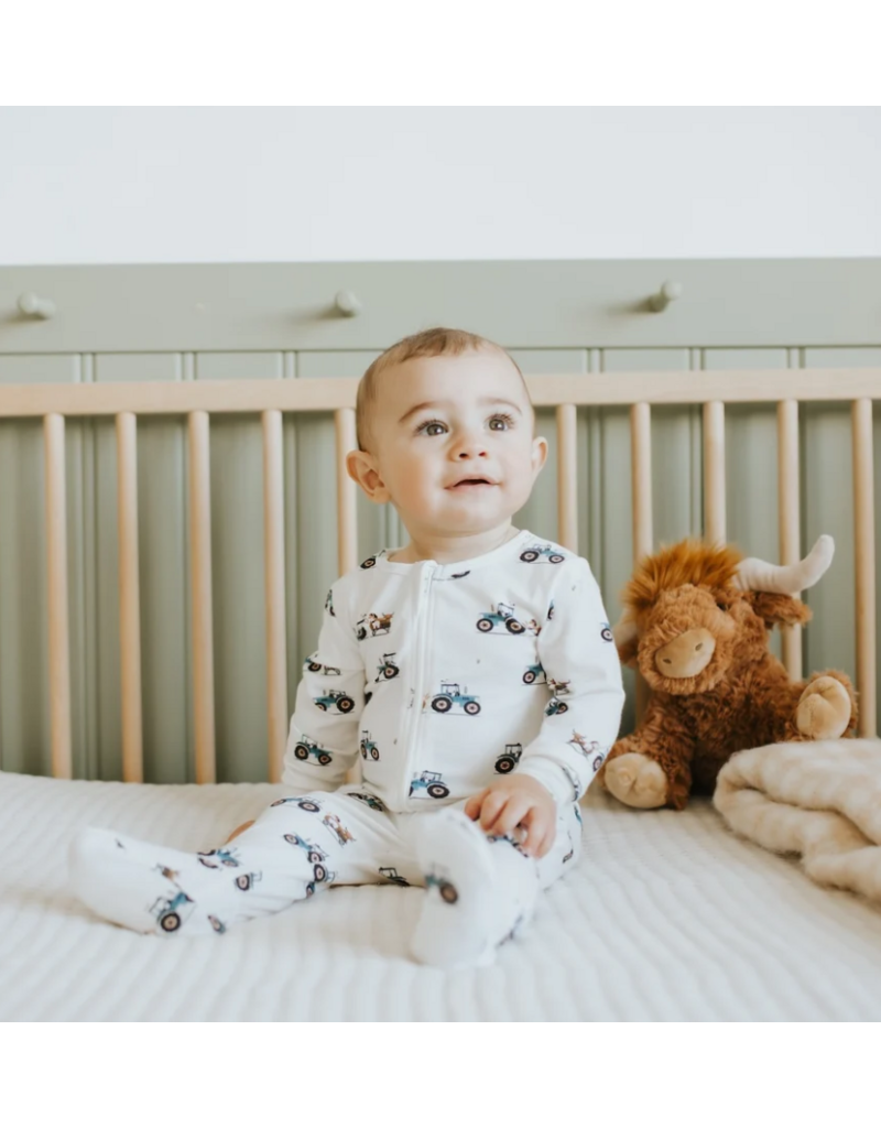 PETIT LEM FOOTED SLEEPER
