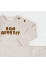 PETIT LEM 2PC BON APPETIT TOP & BOTTOM SET
