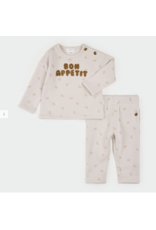 PETIT LEM 2PC BON APPETIT TOP & BOTTOM SET