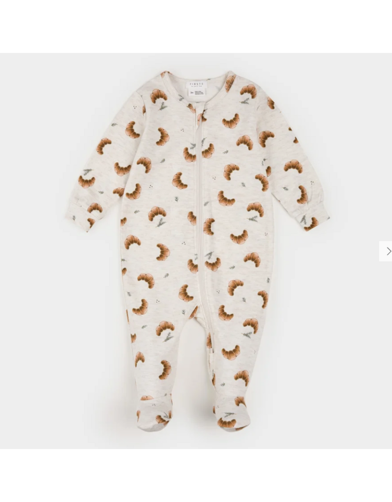 PETIT LEM FOOTED SLEEPER