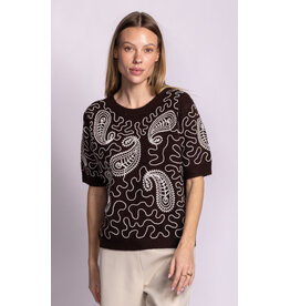 CORDELIA BROWN SWEATER