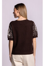 CORDELIA BROWN SWEATER