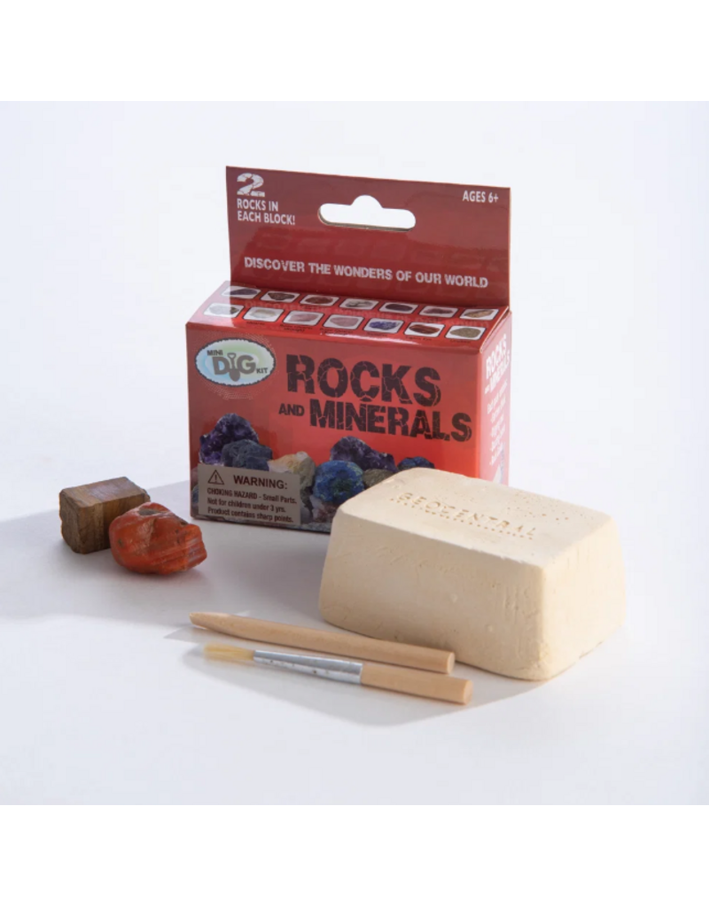 ROCKS & MINERALS DIG KIT