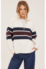 GENTLE FAWN IDRIS STRIPED SWEATER