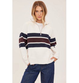 GENTLE FAWN IDRIS STRIPED SWEATER