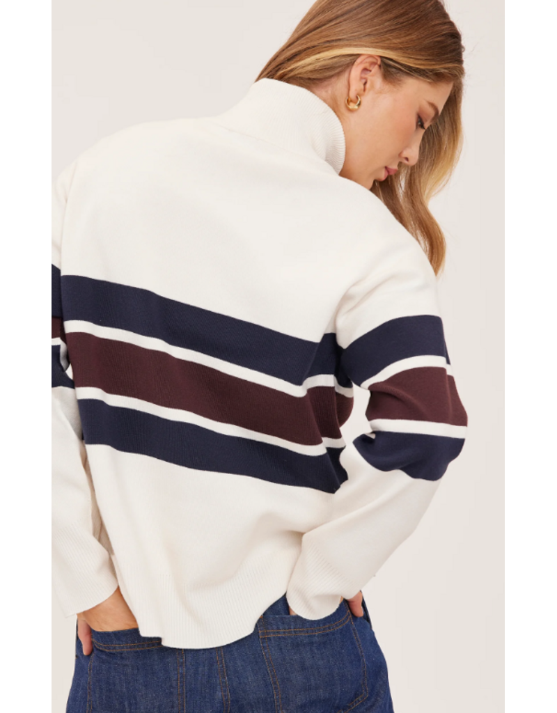GENTLE FAWN IDRIS STRIPED SWEATER