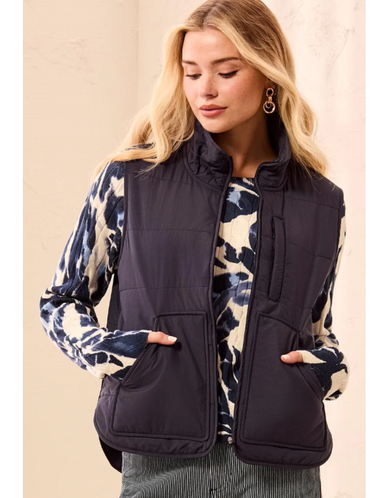 TRIBAL PACKABLE PUFFER VEST