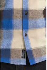 BLEND CODY BUTTON UP SHIRT - BLUE QUARTZ