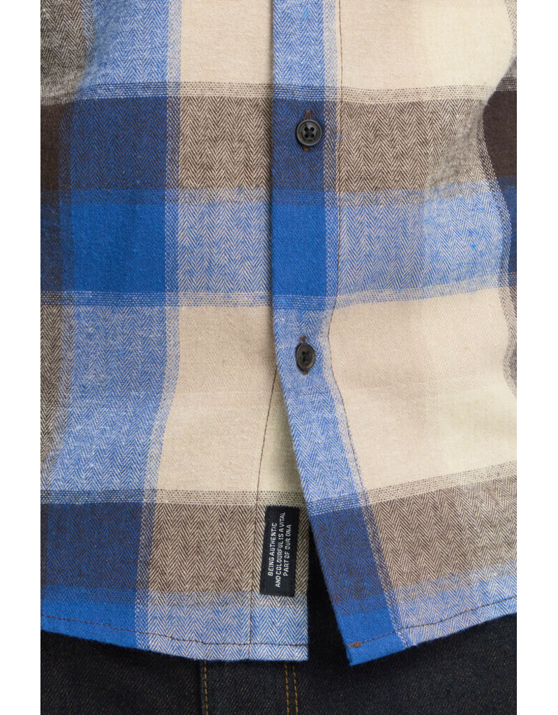 BLEND CODY BUTTON UP SHIRT - BLUE QUARTZ