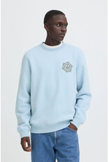 BLEND KEELAN GRAPHIC CREW NECK SWEATER - COTTON BLEND