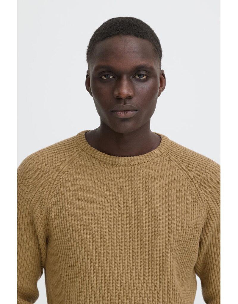 BLEND CLINT COTTON KNIT SWEATER