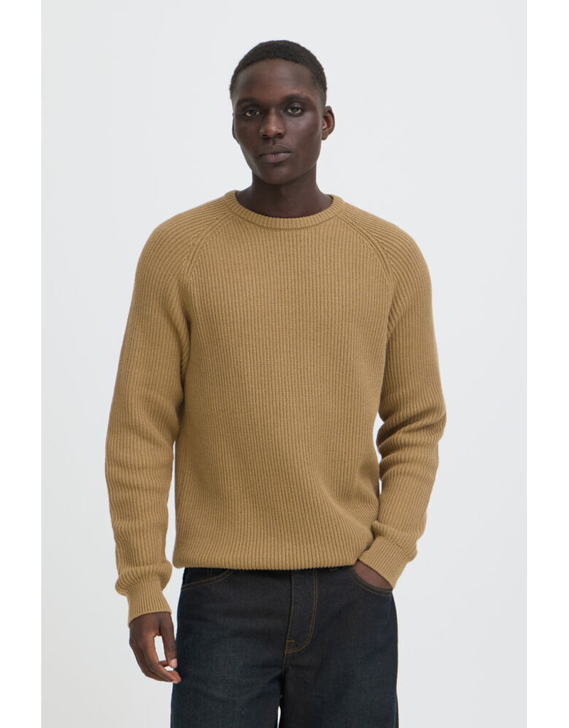 BLEND CLINT COTTON KNIT SWEATER