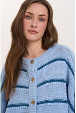 24COLOURS BLUE KNIT CARDIGAN