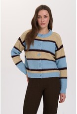 24COLOURS MULTICOLOR BUTTON CARDIGAN