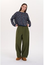24COLOURS NAVY MULTI COLORED COTTON BLND SWEATER