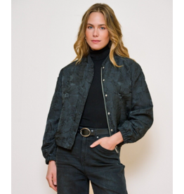 WOVEN FLORAL JACKET