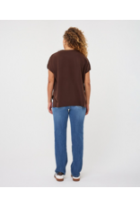 FINE KNIT TOP WITH BUTTONS
