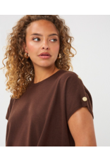 FINE KNIT TOP WITH BUTTONS