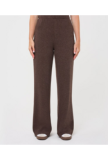 BROWN KNITTED TROUSERS