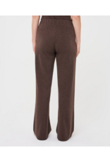 BROWN KNITTED TROUSERS