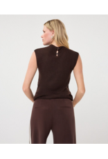 FINE KNIT SLVLESS TURTLENECK TANK