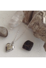 PIKA & BEAR TOTAL ECLIPSE OF THE HEART LOCKET NECKLACE