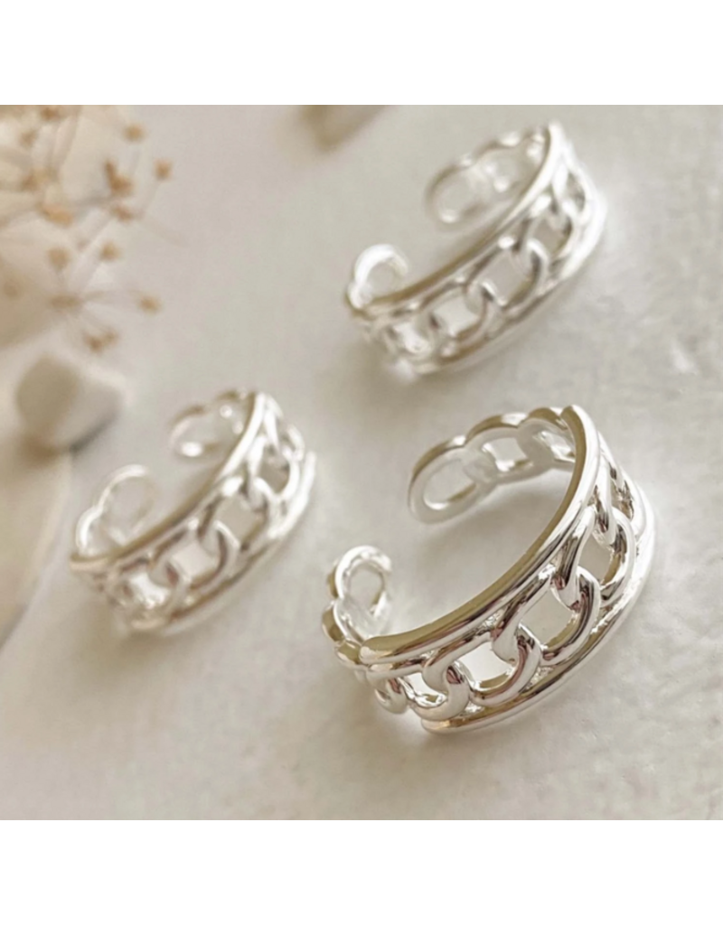 PIKA & BEAR BILLY ADJUSTABLE CHUNKY CHAIN RING